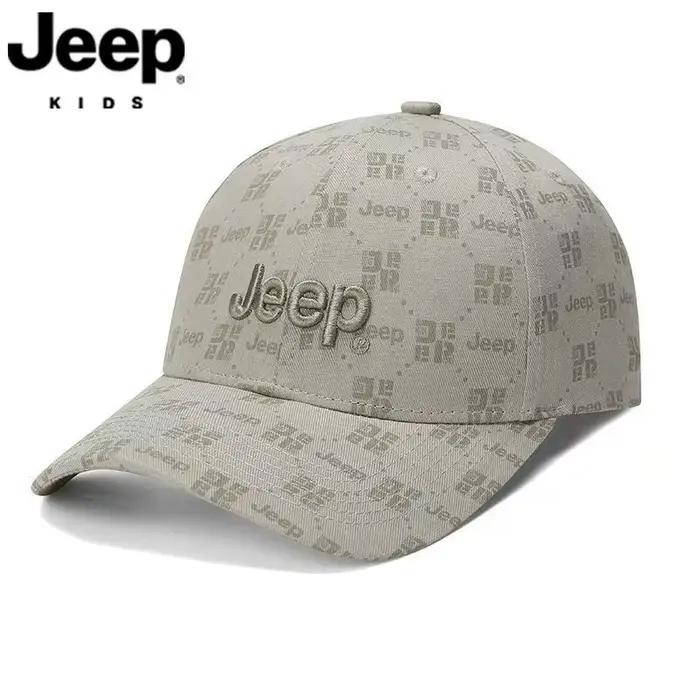 Casquette de baseball d'été JEEP Dopamine protection solaire et embellissement du visage pour homme et femme occasion extérieure style américain décontracté
