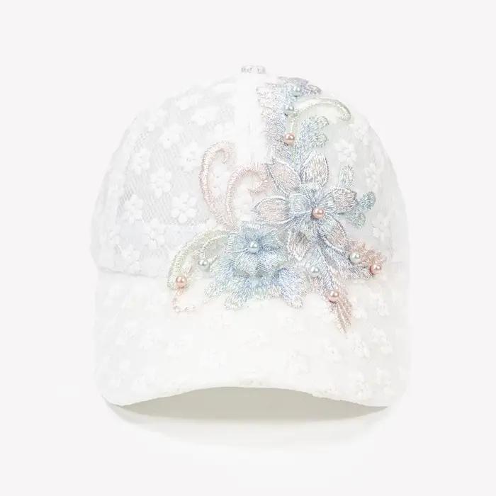 Casquette de Baseball respirante en dentelle ajourée pour femmes