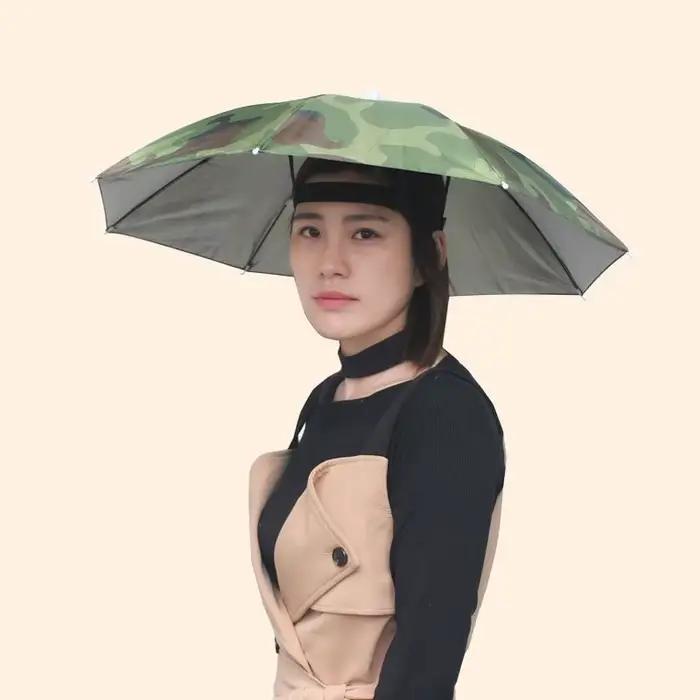 Chapeau de Pluie Pliant Portable
