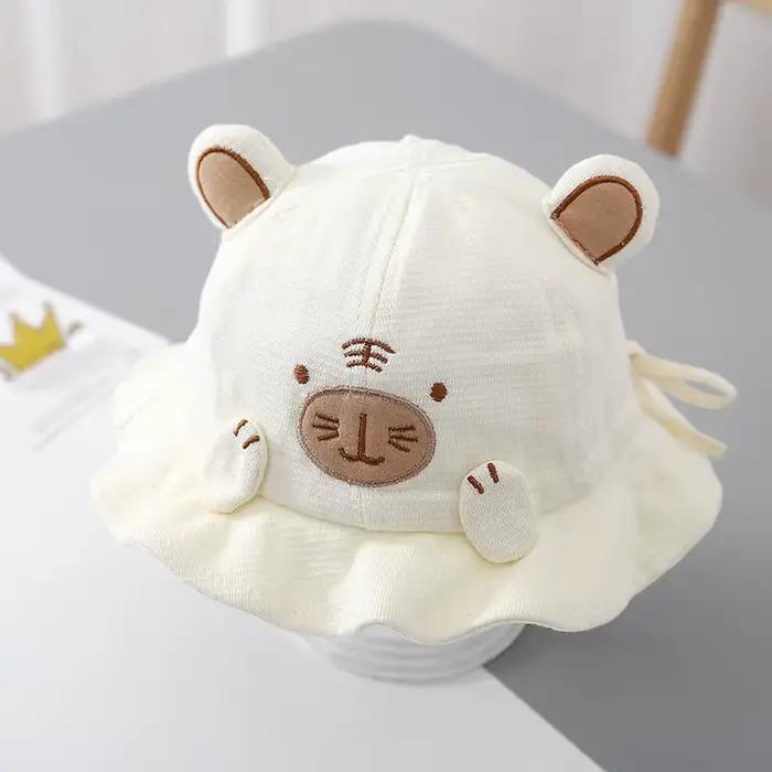 Adorable casquette de pêche réglable pour bébé