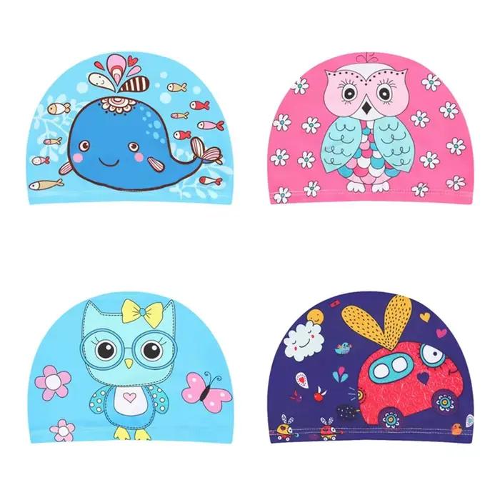 Bonnet de natation élastique pour enfants