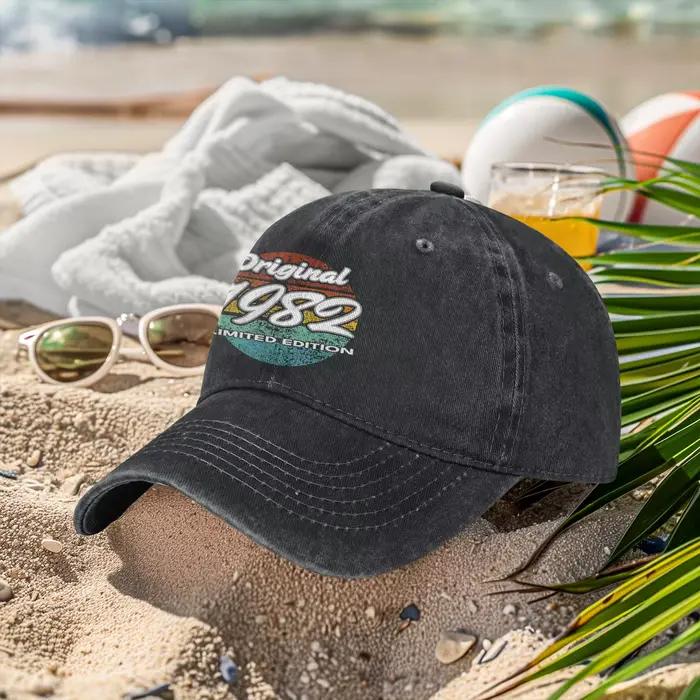 Casquette de baseball décontractée rétro lavée pour homme et femme