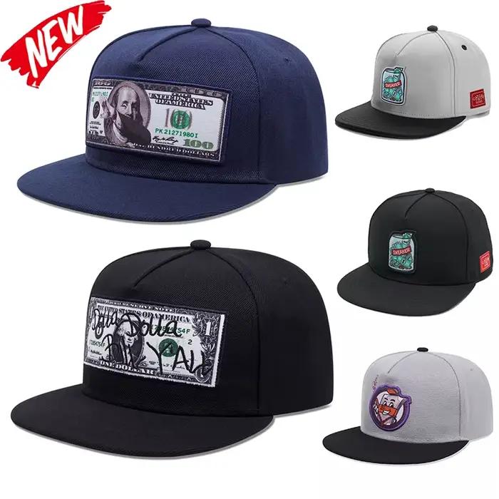 Hommes Snapback chapeaux USD icône mode Hip Hop casquette de Baseball pour adulte réglable sport loisirs casquettes