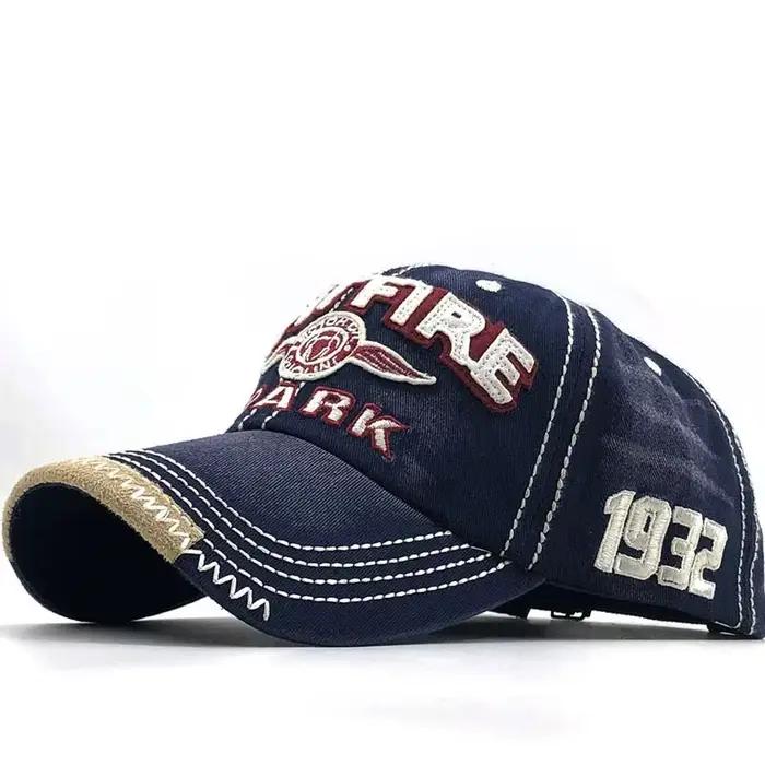 Casquettes de baseball brodées pour hommes et femmes