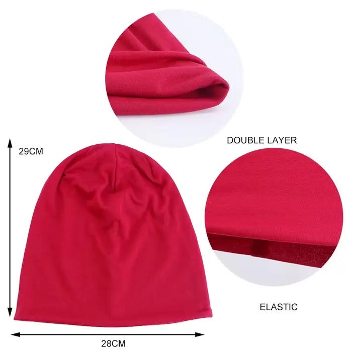 Bonnet décontracté unisexe polyester ample pour femmes et hommes, multicolore, pour les quatre saisons, mode sport, occasions spéciales