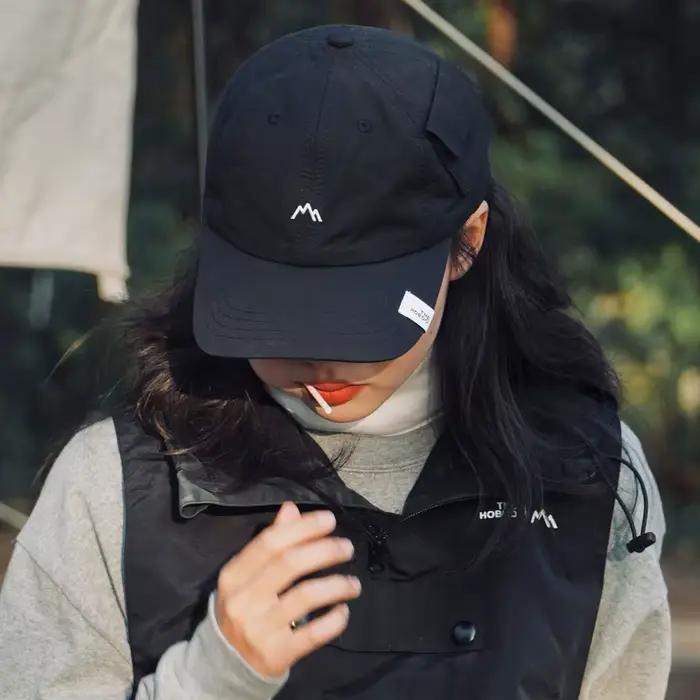 Casquette de baseball tendance en nylon à séchage rapide pour hommes et femmes