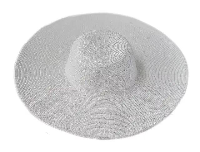 LNPBD chaud 2017 femmes chapeau blanc été noir surdimensionné bonnet de soleil casquette de plage