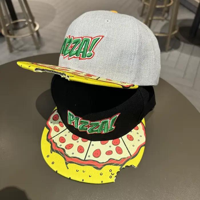 Casquette Hip-Hop Unisexe Style Street Personnalité Visière Large Protection Solaire Printemps Automne Été Danse Urbaine Occasions Spéciales