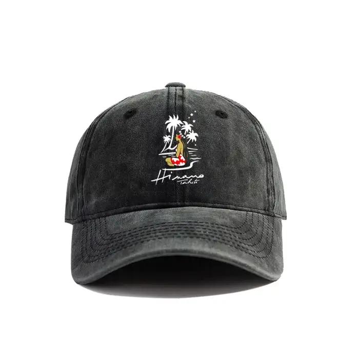 Hinano Tahiti bière casquette de Baseball été en détresse papa chapeaux hommes en plein air réglable coton casquettes
