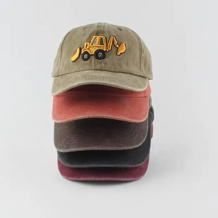 Casquette de Baseball en coton délavé pour bébé