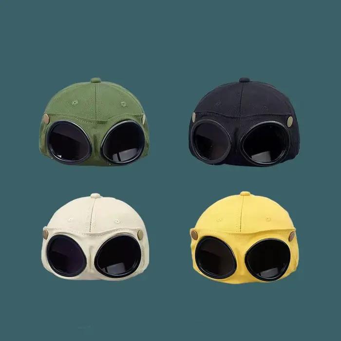 Casquette de baseball tendance avec verres réfléchissants style streetwear unisexe pour hommes et femmes pour les quatre saisons occasions décontractées