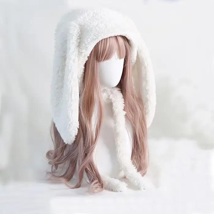 Bonnet oreilles de lapin japonais pour filles