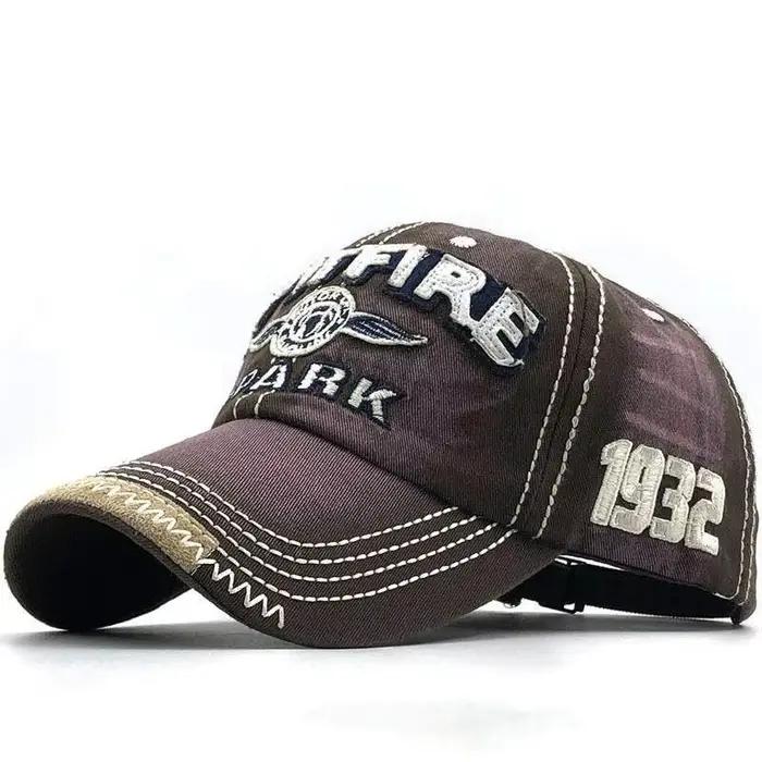 Casquette de baseball unisexe style hip hop avec lettres brodées pour hommes et femmes toutes saisons occasions décontractées