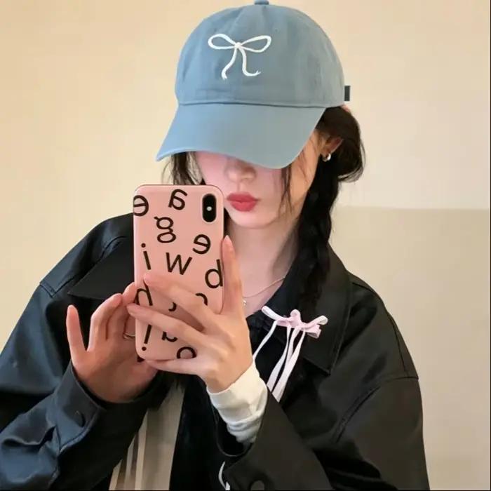 Casquette de baseball brodée pour femme