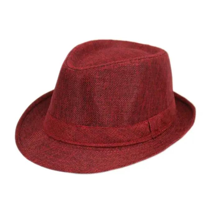 Chapeau Jazz en Lin Britannique pour Homme