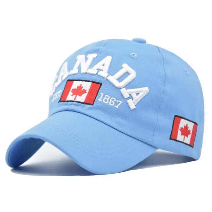 Casquette de baseball en coton et polyester avec lettres, protection solaire, réglable, pour hommes, style sport, printemps et été