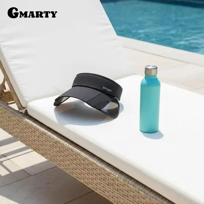 Chapeau de sport d'été pour femme protection UV chapeau de soleil large bord réglable polyester randonnée voyage occassions spéciales