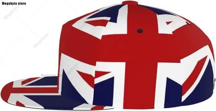 Casquette de baseball britannique réglable unisexe