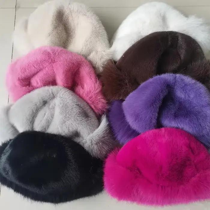Chapeau chaud d'hiver pour femmes
