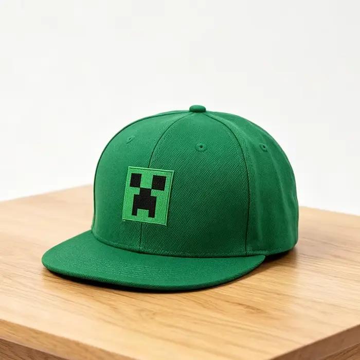 Casquette de baseball unisexe brodée Minecrafts