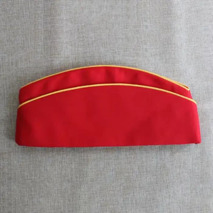 Casquette de marin en coton et polyester style aviation pour adultes occasions spéciales performances théâtrales et cosplay