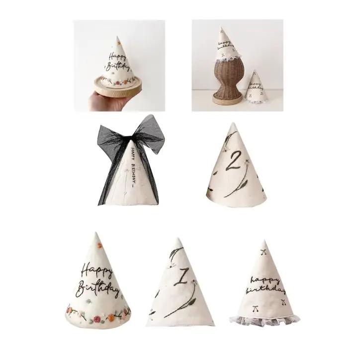 Casquettes fête douche pour petits enfants