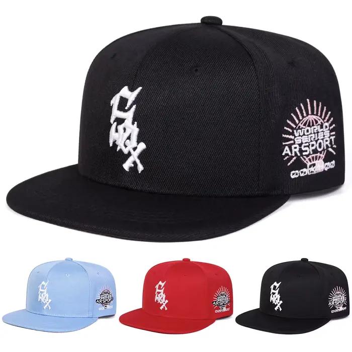 Chapeaux Hip-hop brodés de lettres SOX unisexes