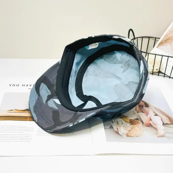 Casquettes de Baseball pour hommes femmes printemps été Camouflage extérieur chapeaux décontractés mode haut plat