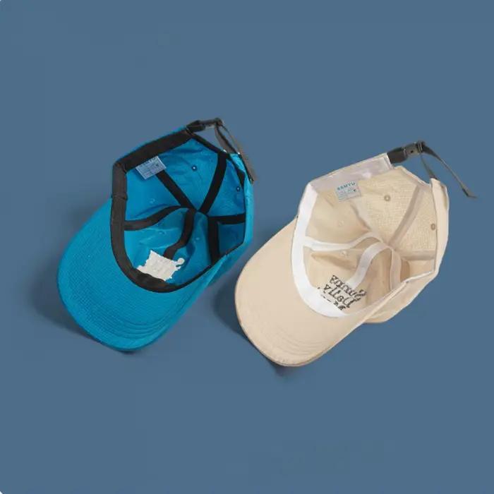 Casquette de baseball à visière incurvée avec lettres brodées
