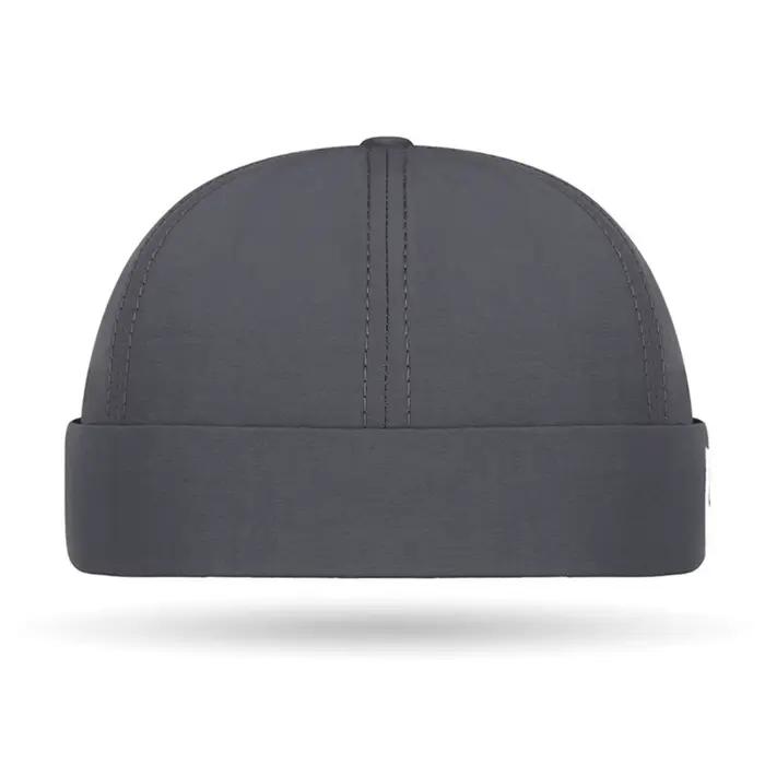Casquette Docker sans bords à séchage rapide de couleur japonaise pour homme et femme, chapeau tricoté pour hiver, élégant et polyvalent pour extérieur et occasions spéciales