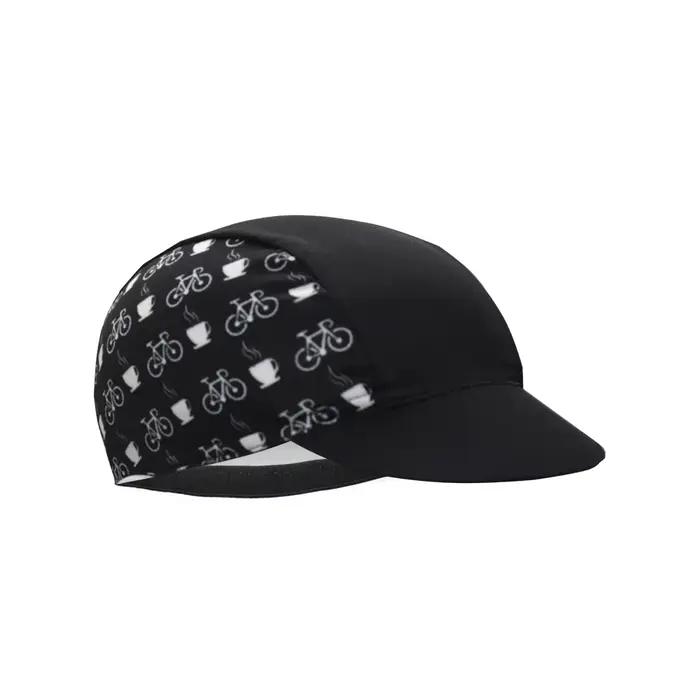 Casquette de cyclisme noire