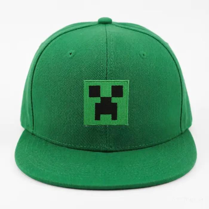 Casquette de baseball unisexe brodée Minecrafts
