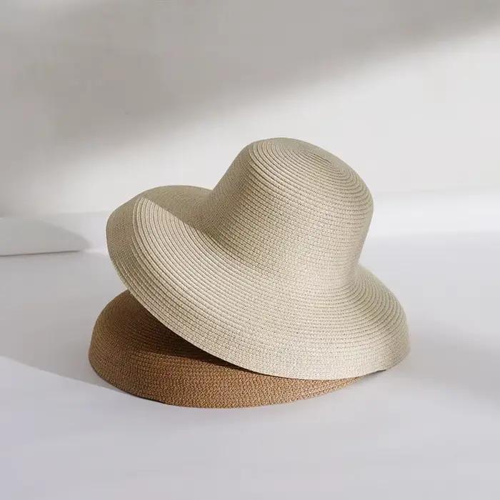 Chapeau de soleil de style Hepburn pour femmes et filles