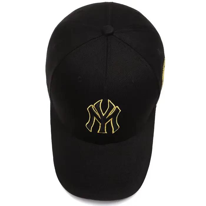 Casquettes Quatre Saisons pour Hommes – Casquette de Baseball Décontractée Noire Tendance Rétro avec Broderie Lettres Brooklyn en Coton Réglable – Chapeau de Soleil Hip Hop