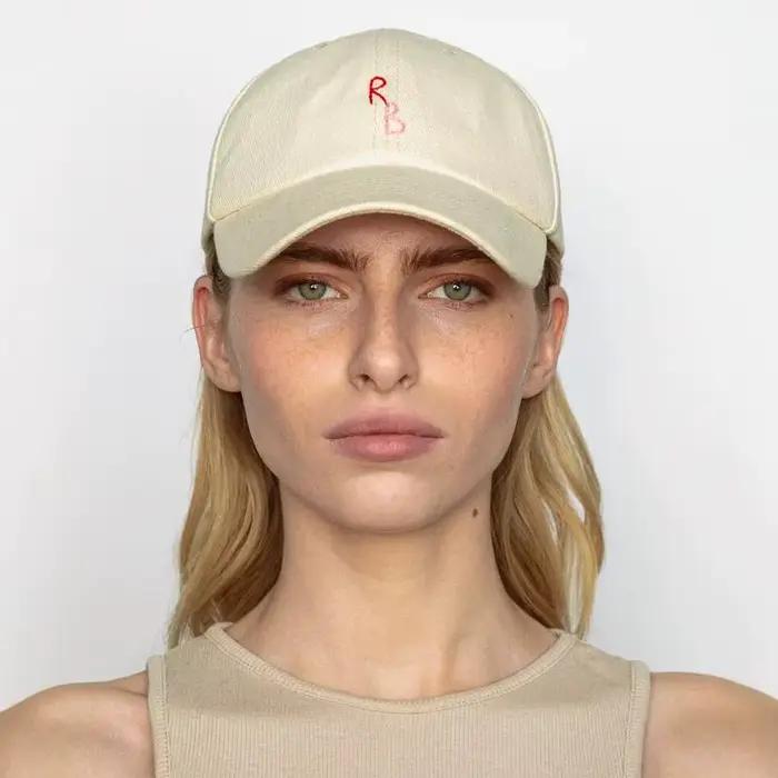 Casquette de baseball monogramme décontractée en coton pour hommes et femmes