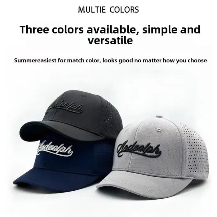 Casquette de Baseball à bord court de 5cm pour hommes