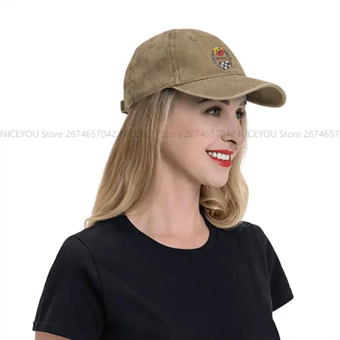 Casquette d'été pare-soleil Vintage Hip Hop casquettes Abarth Scorpion Cowboy chapeau chapeaux à pointe