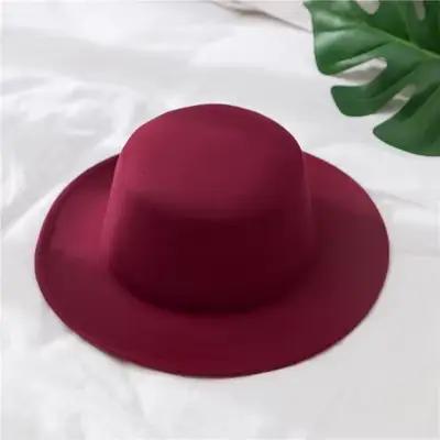 Fedora Fedora élégante sportive imitation laine pour femmes toutes saisons occassions spéciales chapeau de jazz