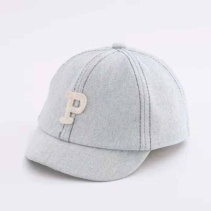 Casquette de baseball en jean pour enfants 48-50cm