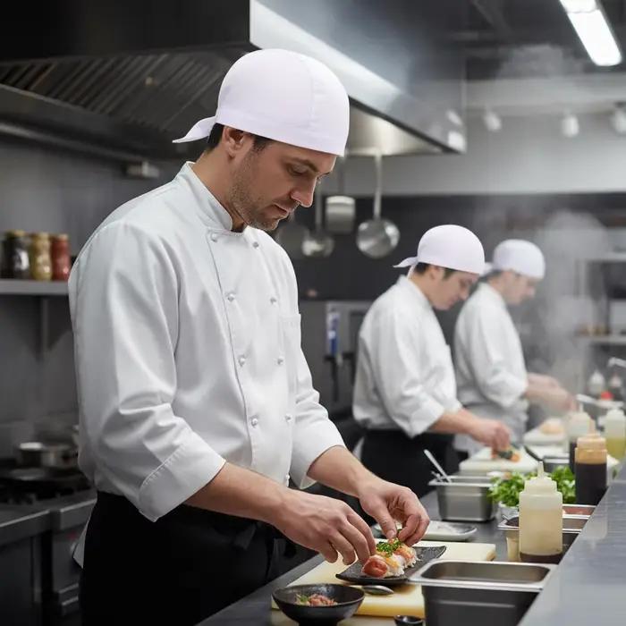 Chapeau de chef pour hommes et femmes