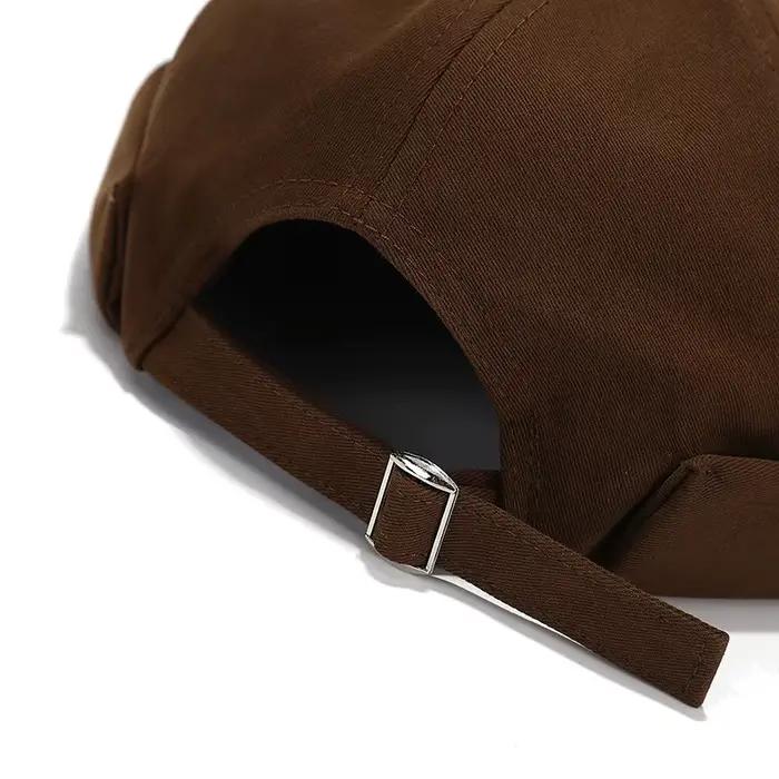 Casquette Docker Bocca brodée lettres style rétro réglable pour hommes et femmes mode streetwear sport décontracté four seasons