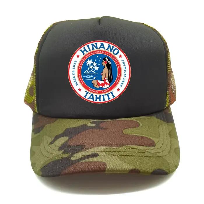 Hinano Tahiti bière camionneur casquette Cool hommes drôle chapeau casquettes de Baseball été unisexe maille Net