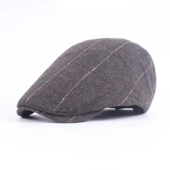 Béret à chevrons pour hommes et femmes