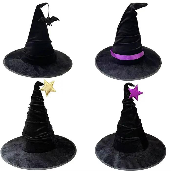 Chapeau de sorcière Vintage pour femmes