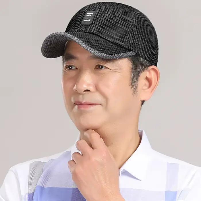 Casquette de baseball en maille respirante pour homme – Idéale pour l'été