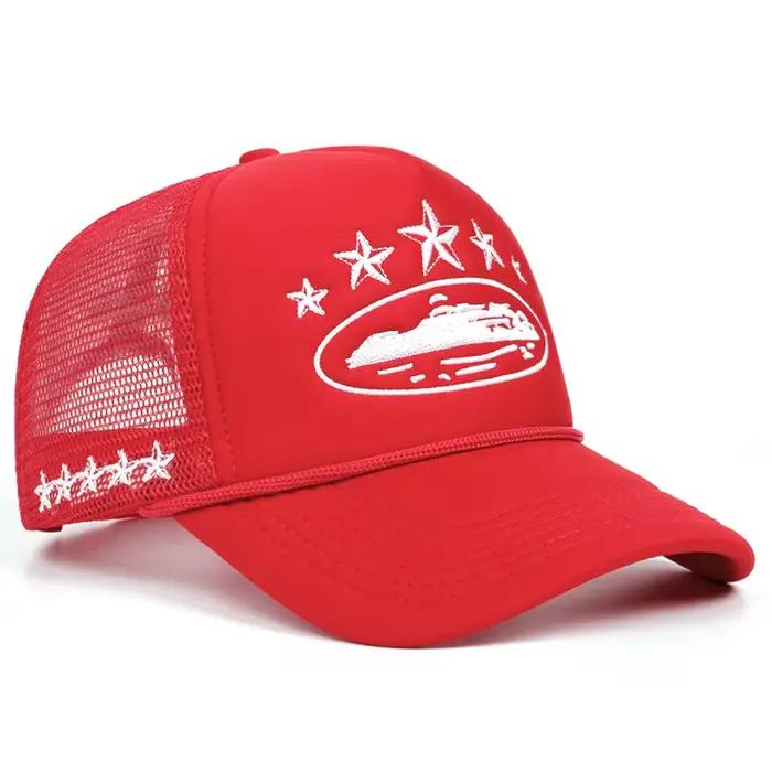 Mode nouveau unisexe impression chapeaux de Baseball Hip Hop respirant personnel parasol maille polyvalent rue Snapback