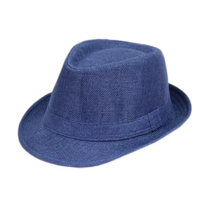 Chapeau Jazz en Lin Britannique pour Homme