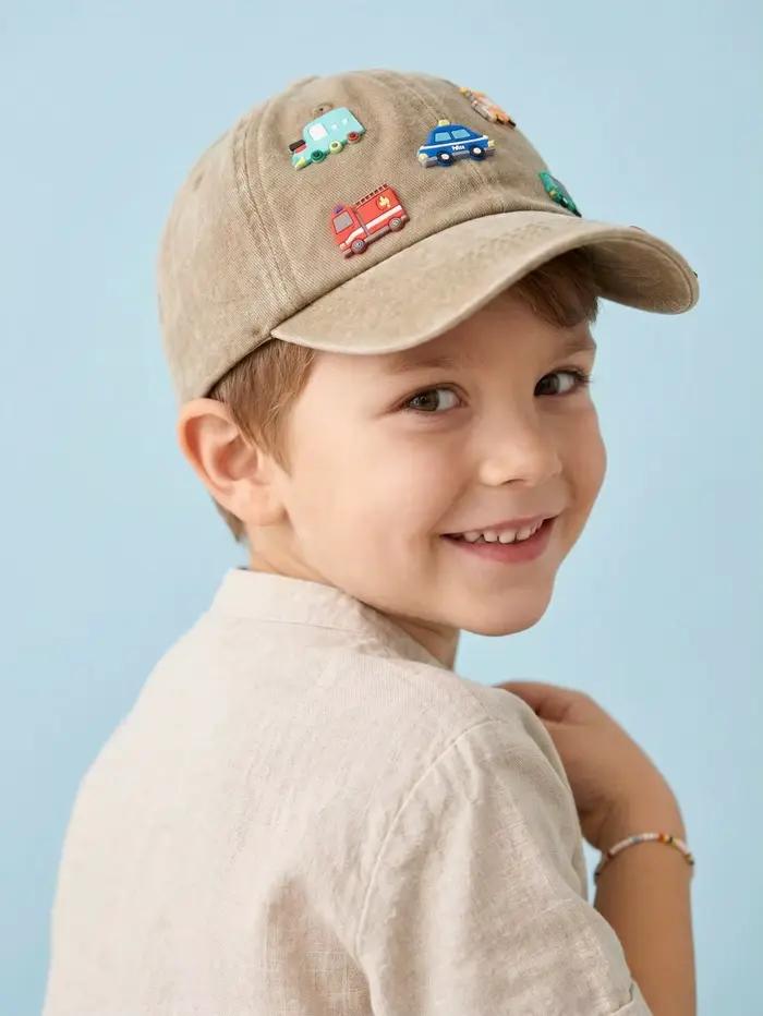 Casquette de baseball légère pour garçons de 3 à 8 ans