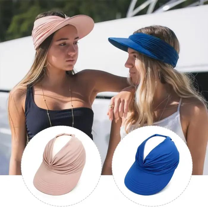 Chapeau de soleil de plage pour femmes