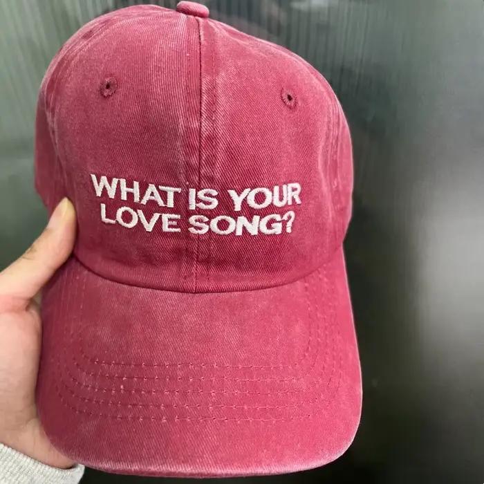 Nouvelle Casquette Kpop What Is Your Love Song Same